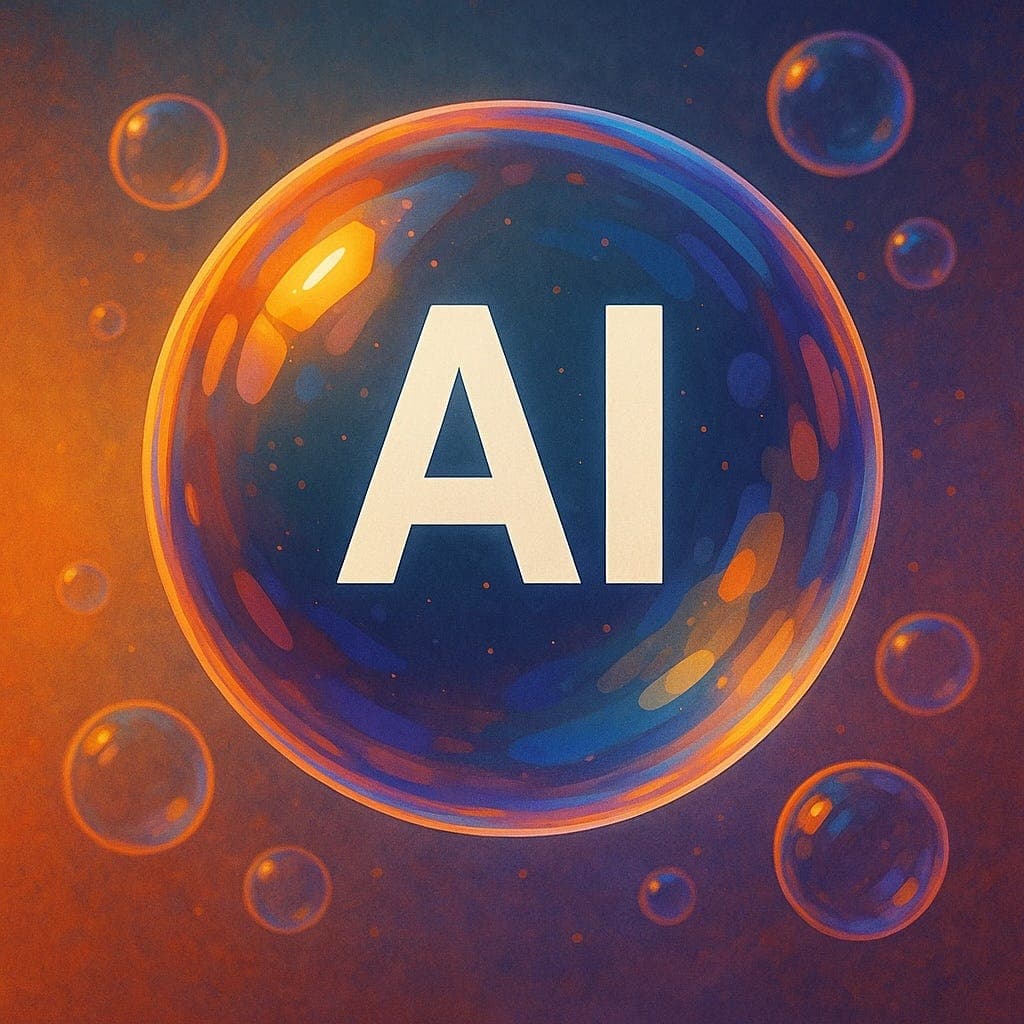 AI bubble burst by...? card icon